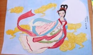 中秋节画画作品图片 中秋节画画作品图片